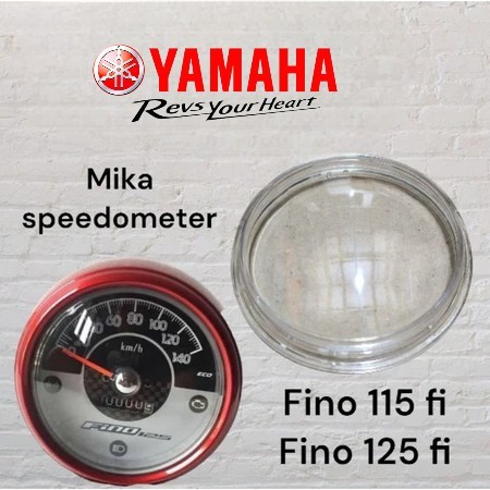 ไมล์ไมก้า fino 115 fi Fino 125 fi มาตรวัดความเร็วกระจก fino 115 Fino 115 fi