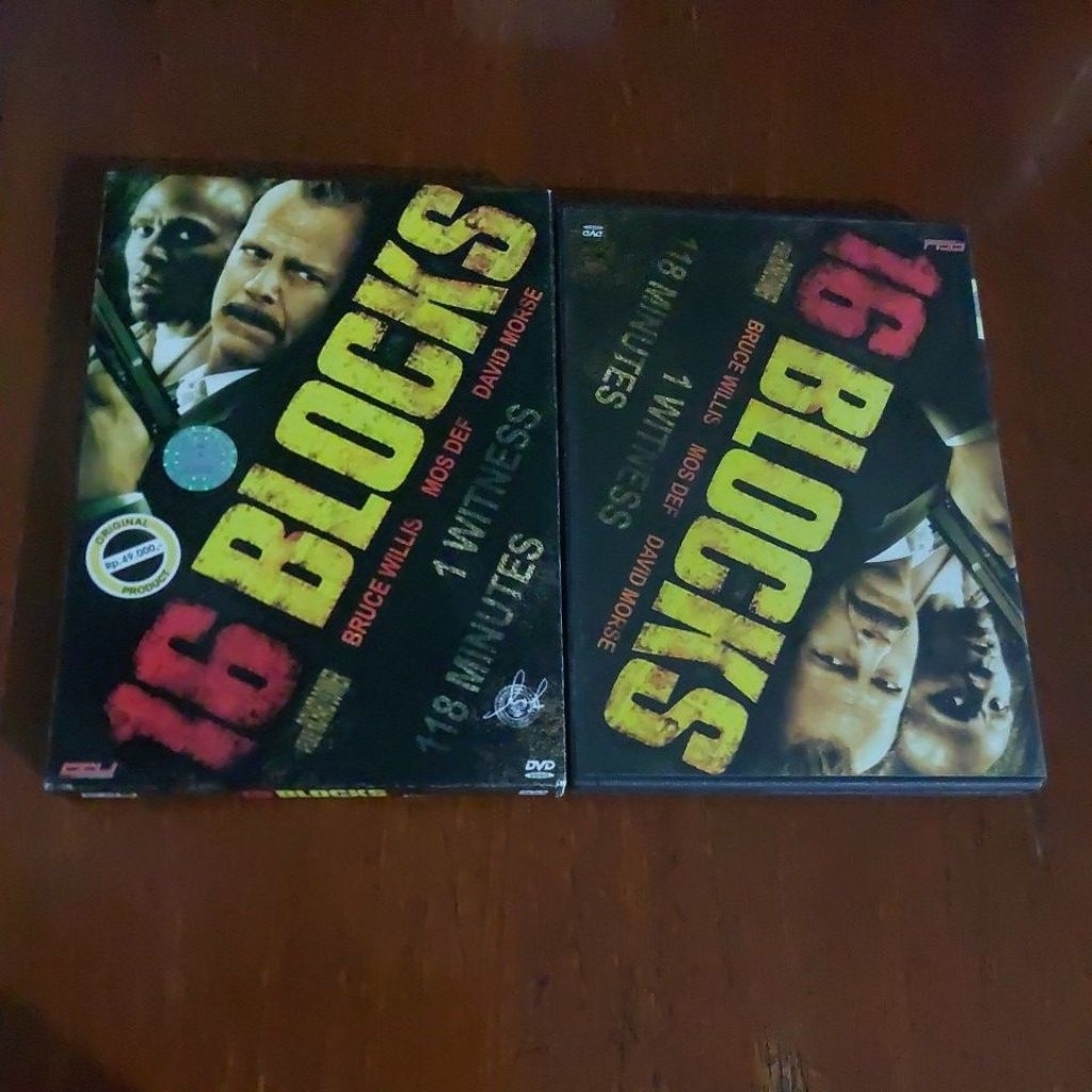 DVD "16 BLOCKS" BRUCE WILLIS / WARNER BROS / ORIGINAL พร้อมกล่อง