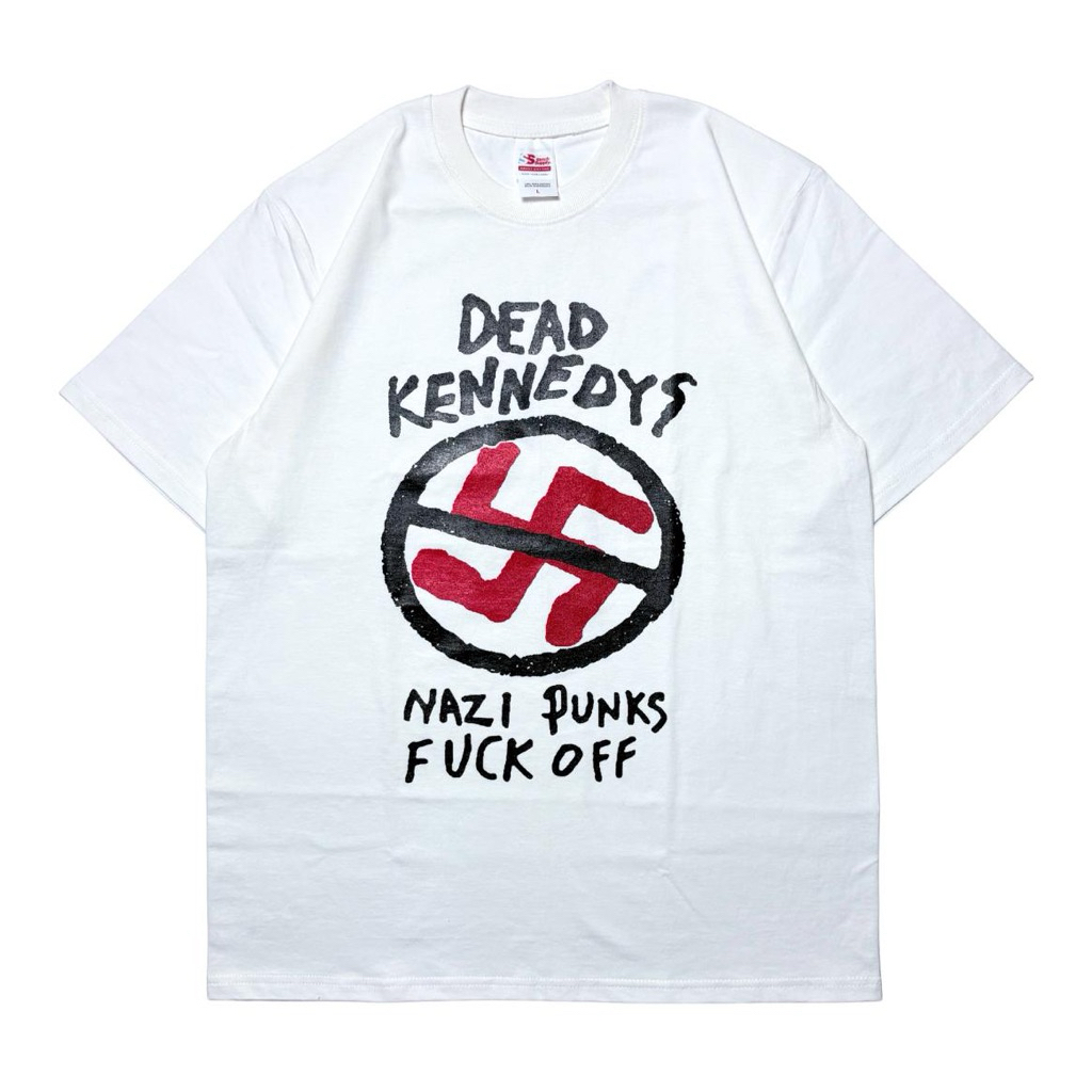 เสื้อยืดวง Dead Kennedys - Naz* punks f*ck off