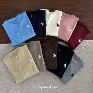 Bytantisa - Cardigan Rajut Polo Horse Simple Bahan Lembut