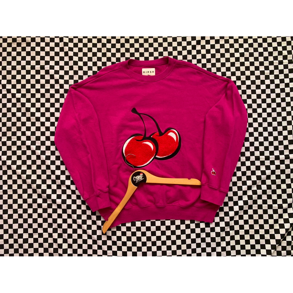 Kirsh Cherry Crewneck