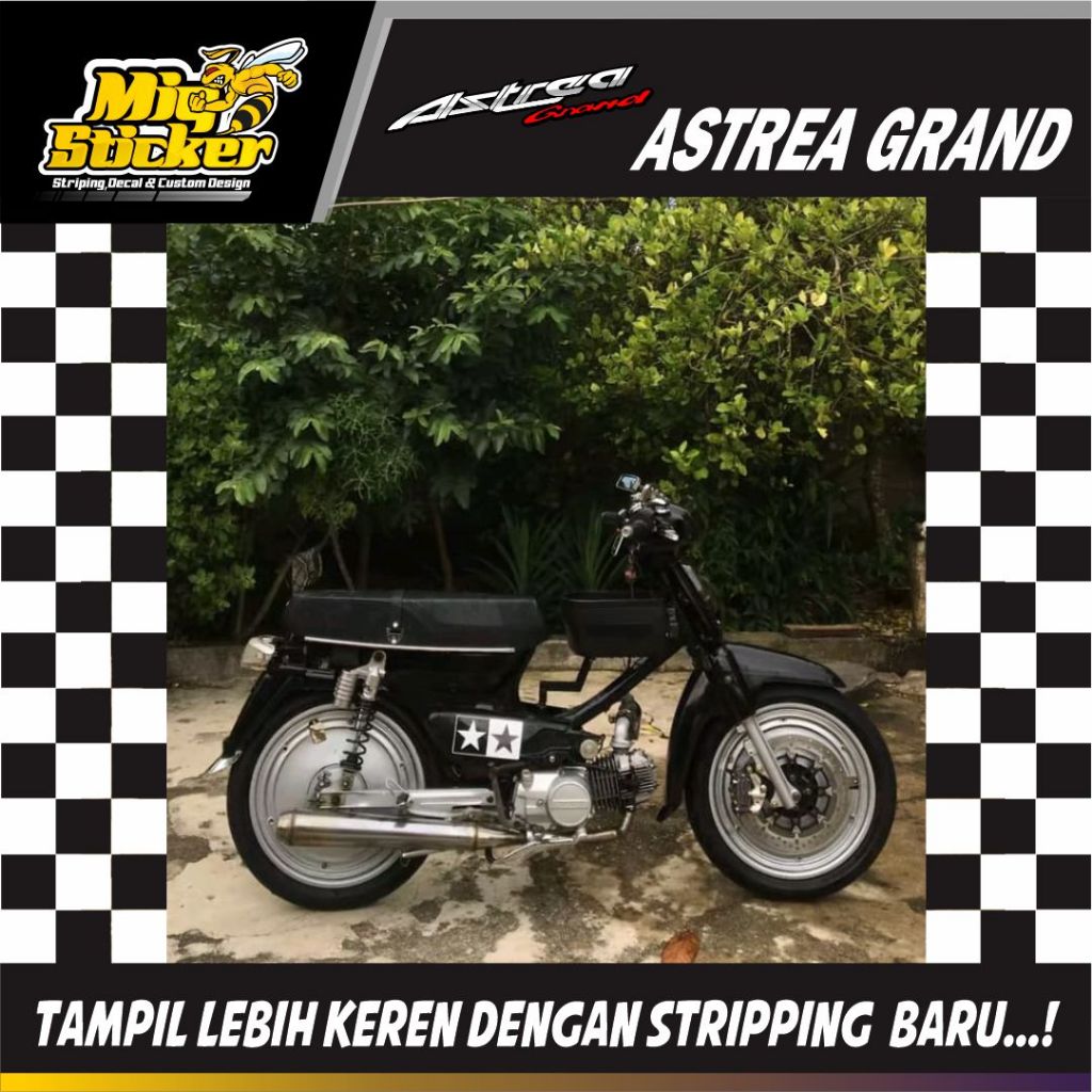สติ๊กเกอร์ STRIPPING TAMIYA BINTANG ASTREA GRAND MODEL