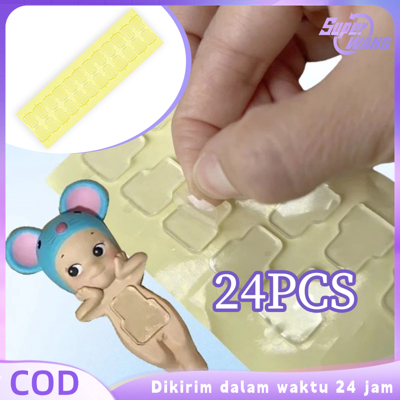 Mofusand เทป Hippers 24 ชิ้นเทปกาว Hippers กันน้ําและความชื้นเทปคู่ Hippers