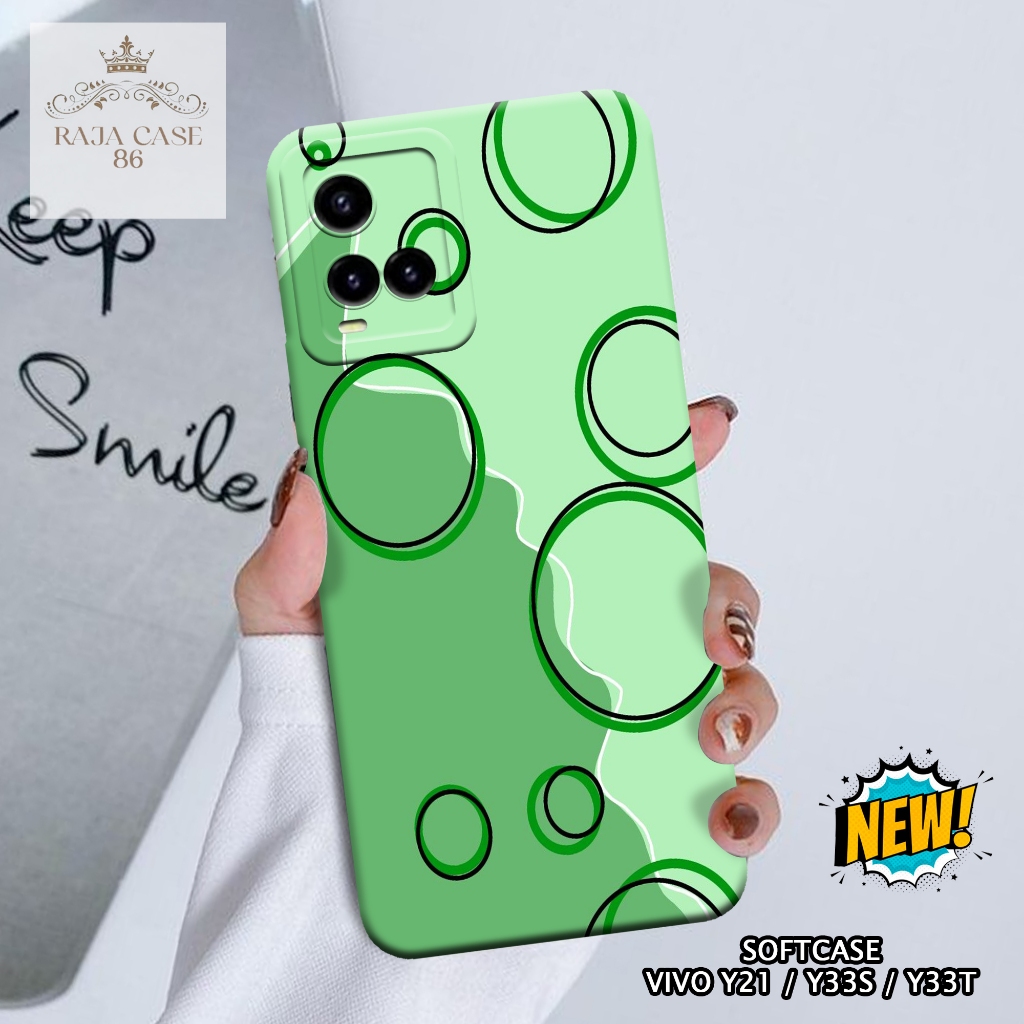 เคส HP Vivo Y21 / Y33s / Y33t - เคส Vivo Y21 - เคสการ์ตูน Motif - ฟิล์มกันรอยมือถือ - Vivo - Vivo Y3