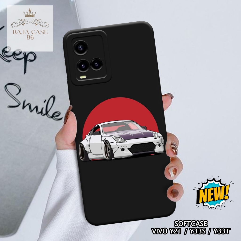 เคส HP Vivo Y21 / Y33s / Y33t - เคส Vivo Y21 - เคสรถยนต์ Motif - ฟิล์มกันรอยมือถือ - Vivo - Vivo Y33