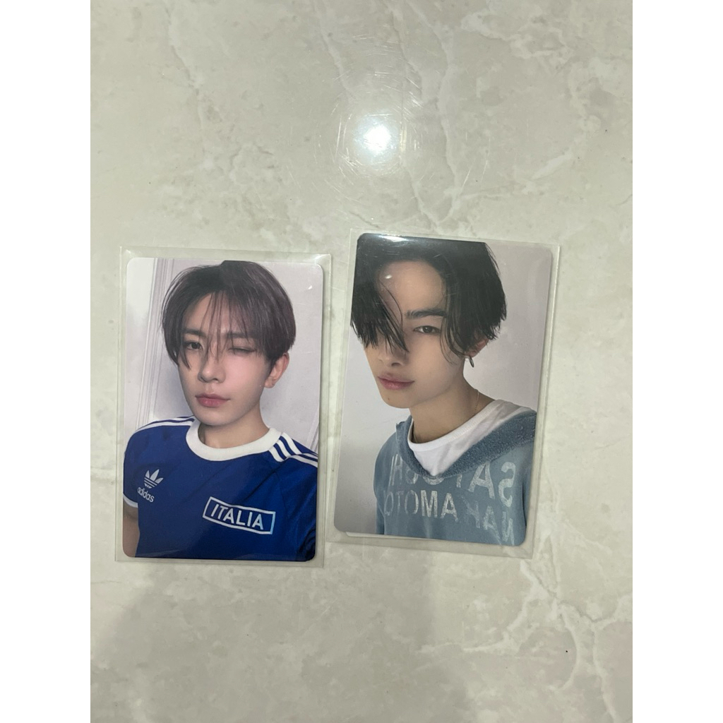 Photocard อย่างเป็นทางการ enhypen heesung niki vce r:u r2 adalia jersey