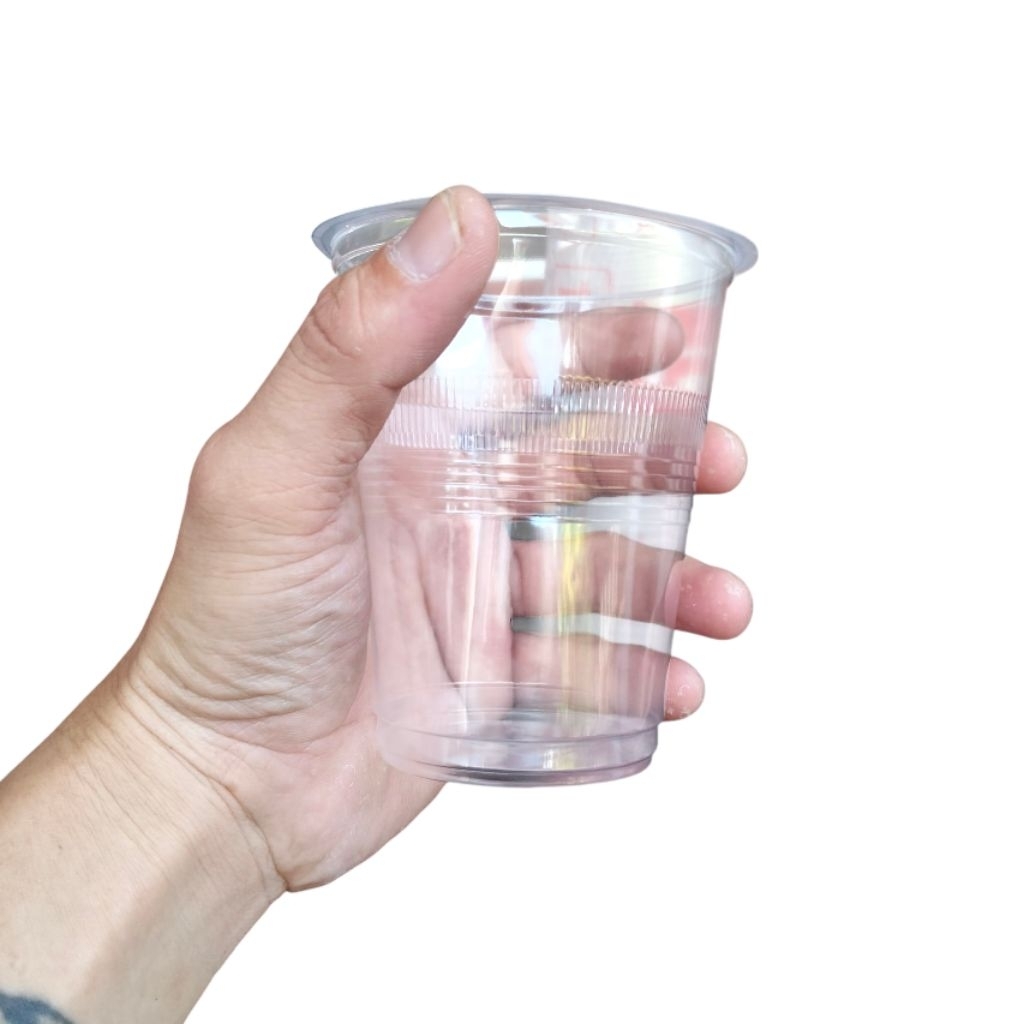 50ชิ้น ถ้วย 14ออนซ์ แก้วแบรนด์ BB / แก้วแบน 14ออนซ์ / แก้วถ้วย / แก้วน้ําแข็งป๊อป / แก้วชาเย็น