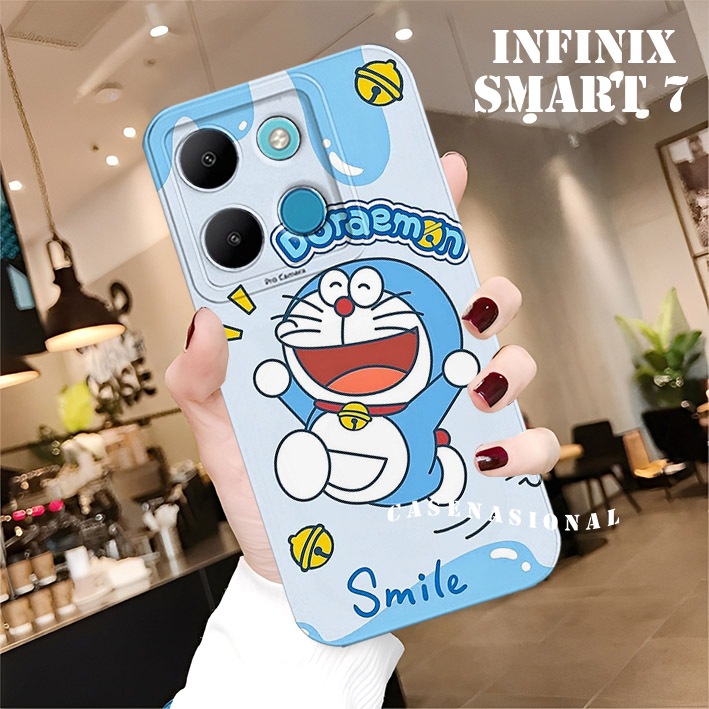 Softcase INFINIX SMART 7 SMART 6 HD SMART 6 SMART 5 SMART 4 SMART 6 RAM 3 SMART HD doraemon motif เค
