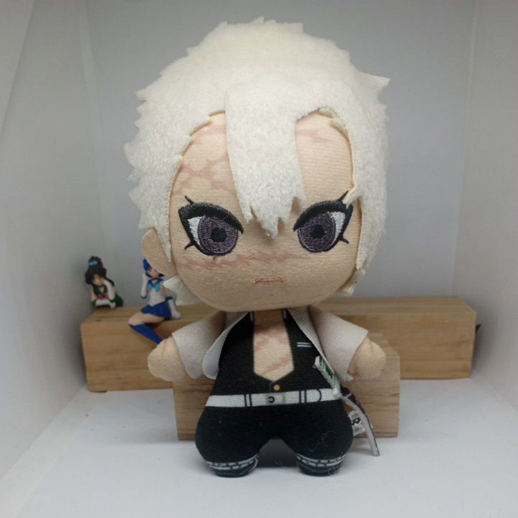 GANTUNGAN อย่างเป็นทางการพวงกุญแจ Plush Sanemi & Genya Shinazugaawa DEMON SLAYER/ DS/ Sanemi & Genya