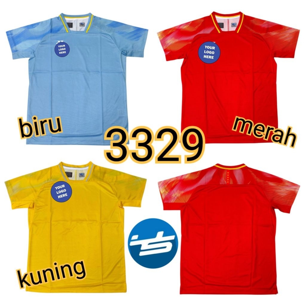 เสื้อยืด BADMINTON 3329 TEAM CHINA