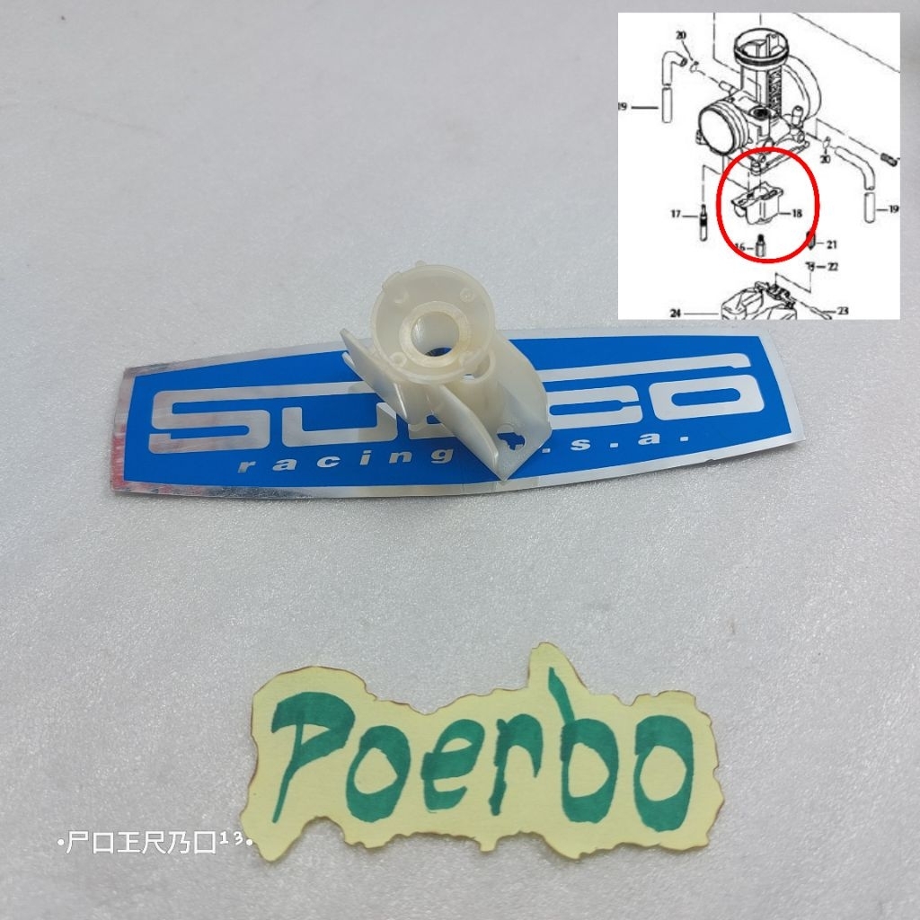 Baffle Plate คาร์บูเรเตอร์ Sudco KEIHIN PJ 34 36 38 sparator หัวฉีดป้องกันบ้าน PJ34