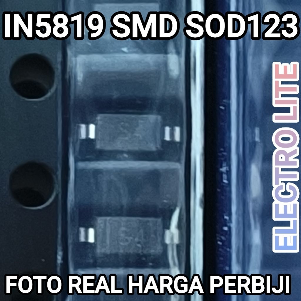 ไดโอด IN5819 SMD SOD123 S4 1A 40V SCHOTTKY ไดโอด 1n5819 smd