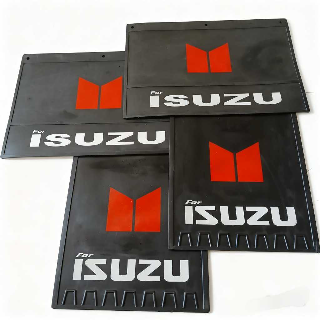 Isuzu Traga ELF, NKR, NHR แพ็คเกจพรมโคลนล้อ Pick up box บังโคลน Spacbord หน้าและหลัง