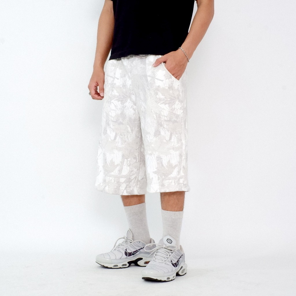 Pancloth Sport Jorts Sweatpants Camo Fleece