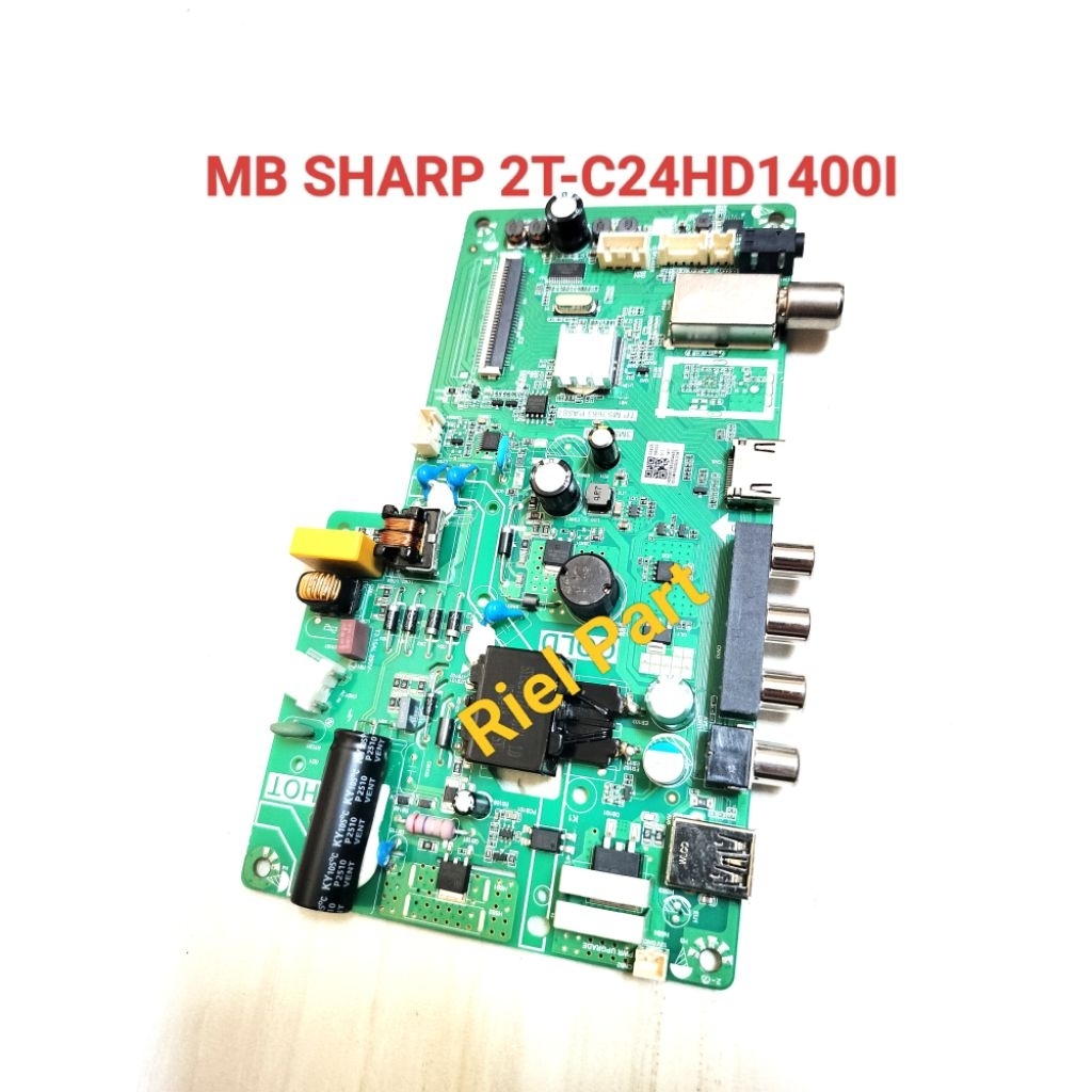 MESIN MB - เมนบอร์ด - MOBO - โมดูล - MOTHERBOARD - SHARP LED TV MACHINE 2T-C24HD1400I - 2T-C24HD1500