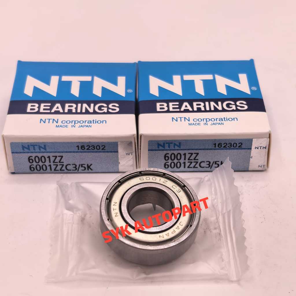 BEARING 6001 ZZ N. IRON CAP 6001ZZ