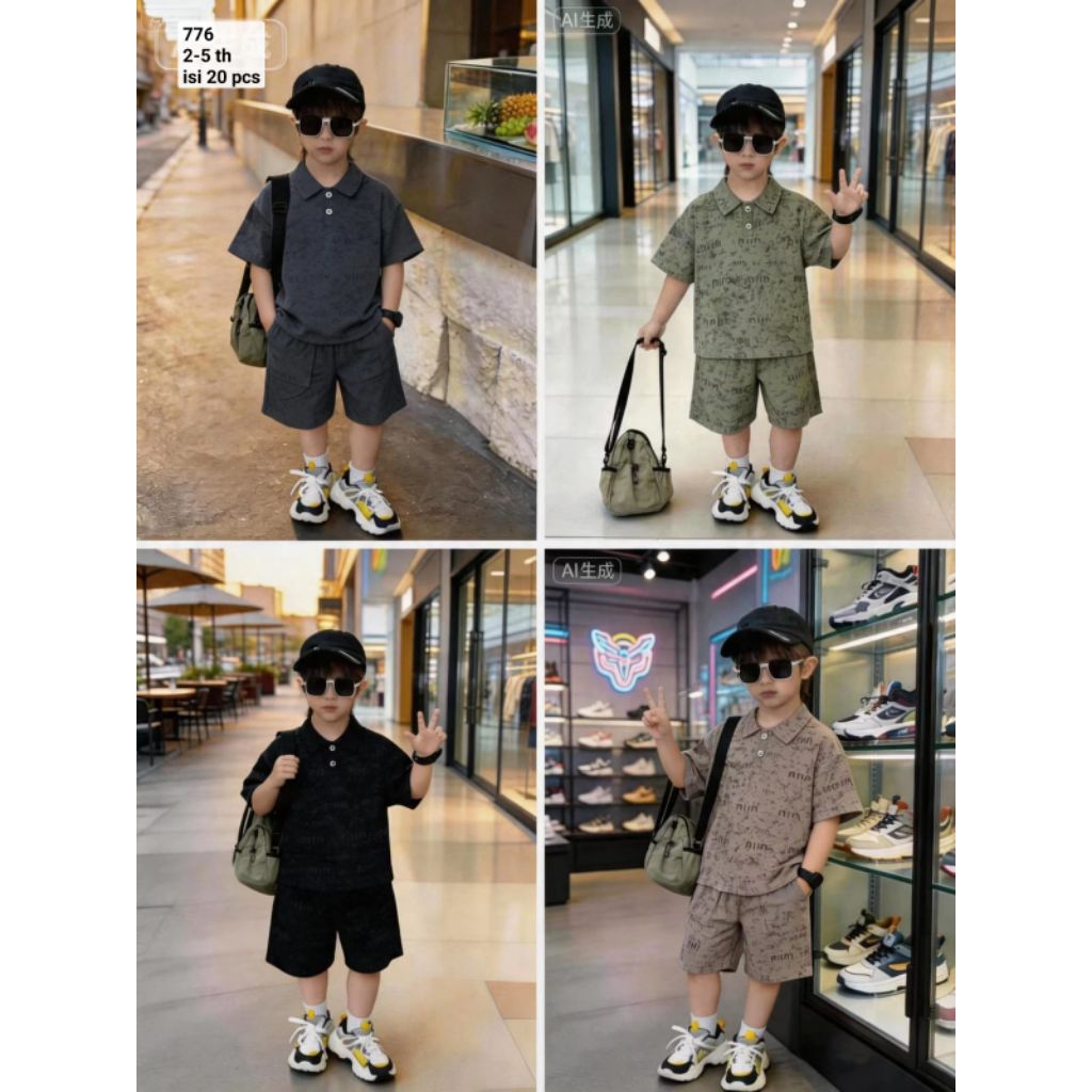 LHS_handsome ชุดสูทคอปกเด็กชาย motif m