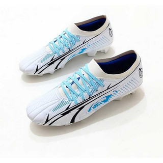Sepatu Bola AZERO TRIBAL Putih Biru Size 38-43