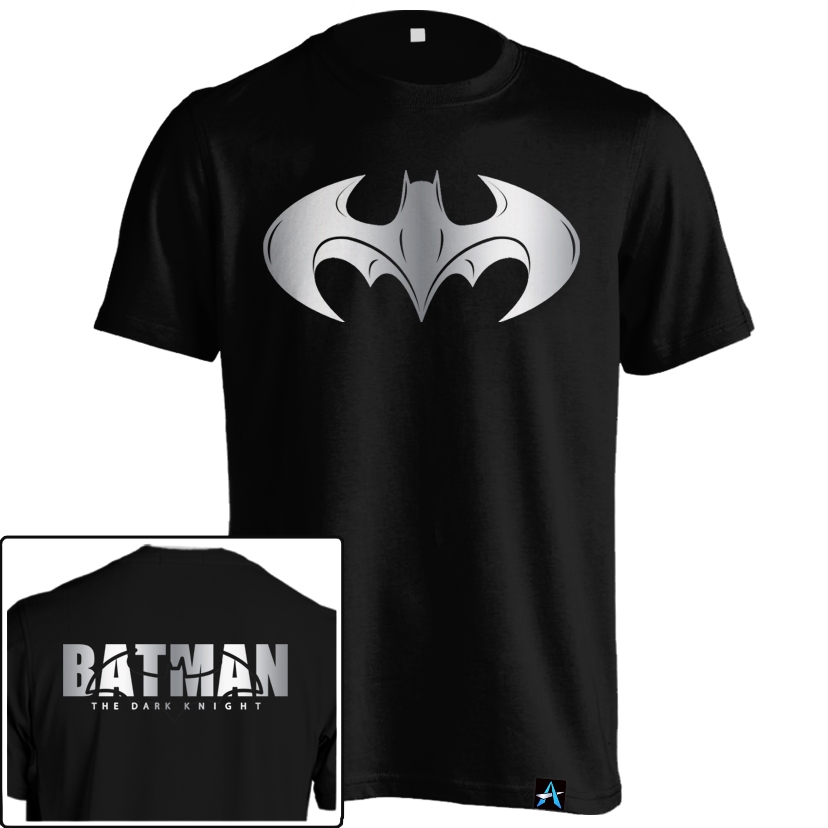 Basman Silver Superhero เสื้อยืด HER-17 Premium Combed 24s วัสดุ