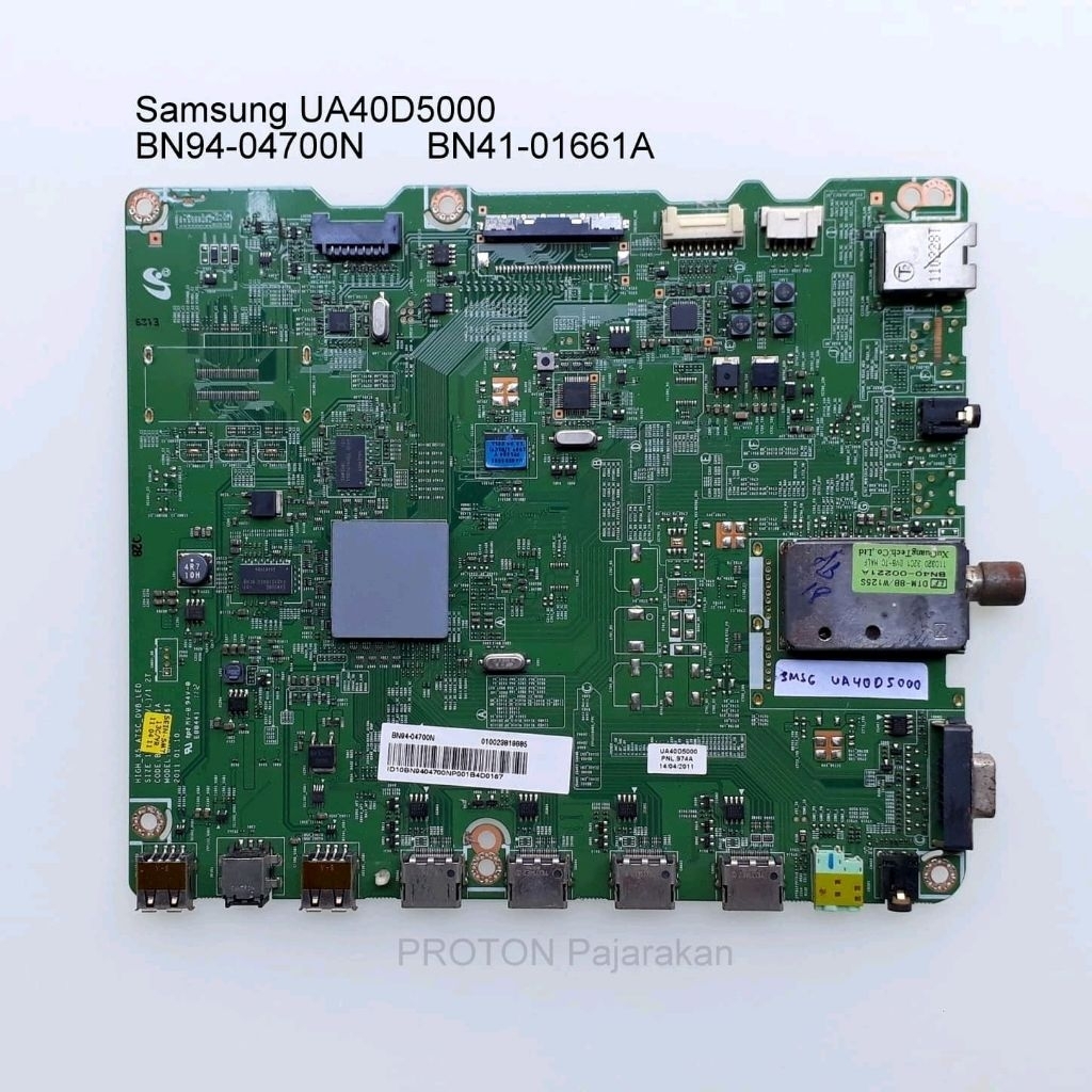 MESIN Samsung TV เมนบอร์ด UA40D5000PM UA40D5000 UA40D5000PMXXD MB เมนบอร์ด LCD HIGHT X5 ATSC DVB LED