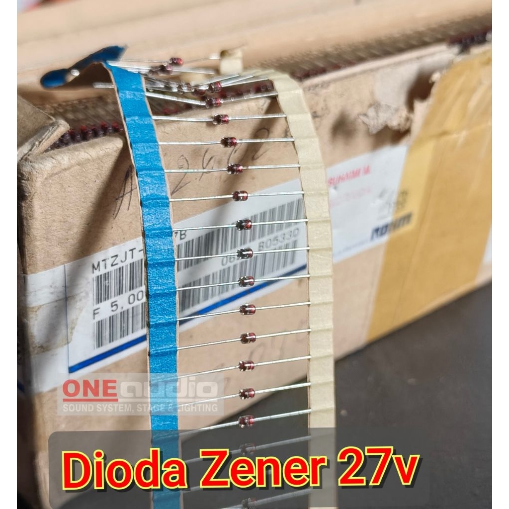 Zener Diode 27v 0.5watt Renteng ROHM ดั้งเดิม