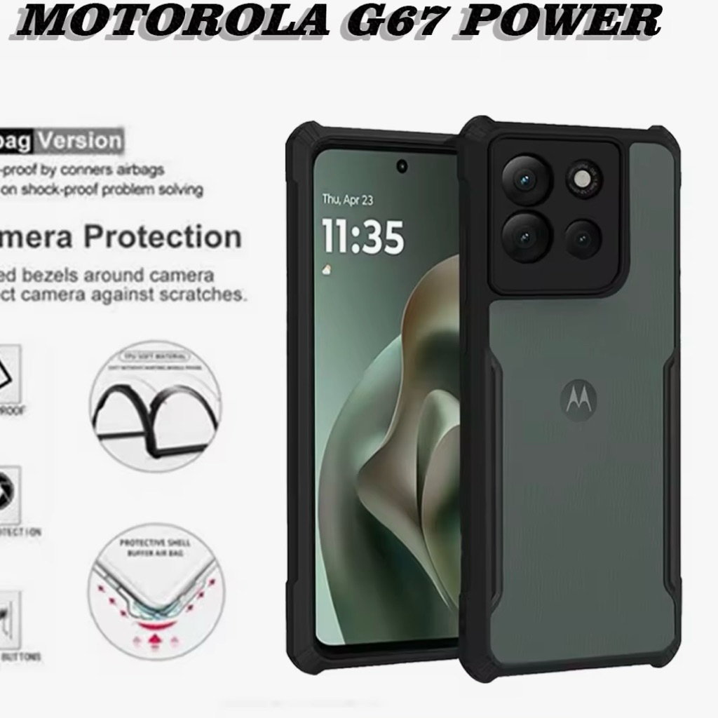 CASE ARMOR SHOCKPROOF MOTOROLA G57 POWER / G67 POWER