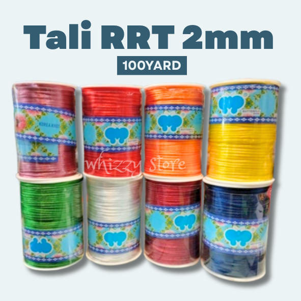 RRT SATIN ROPE 2mm 100yards