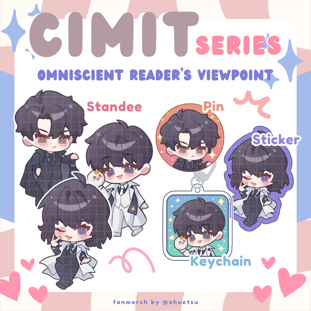[Zhutsu] ORV - Omniscien Reader - CIMIT Series Stande Keychain Pin Sticker