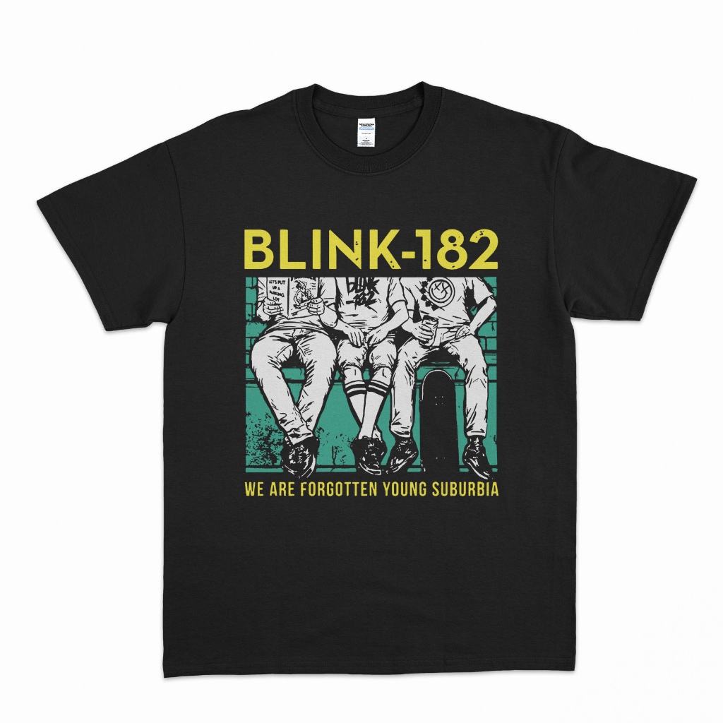 BLINK-182 BAND T-SHIRT - WE ARE FORGOTTEN YOUNG SUBURIA / BAND T-SHIRT