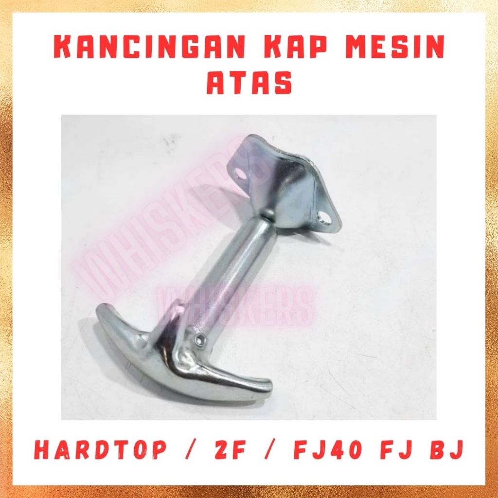 MESIN GANTUNGAN Anchor Hook / Key / Lock / Hood Latch สําหรับ Hardtop Top Engine Hood / 2F / FJ40 FJ