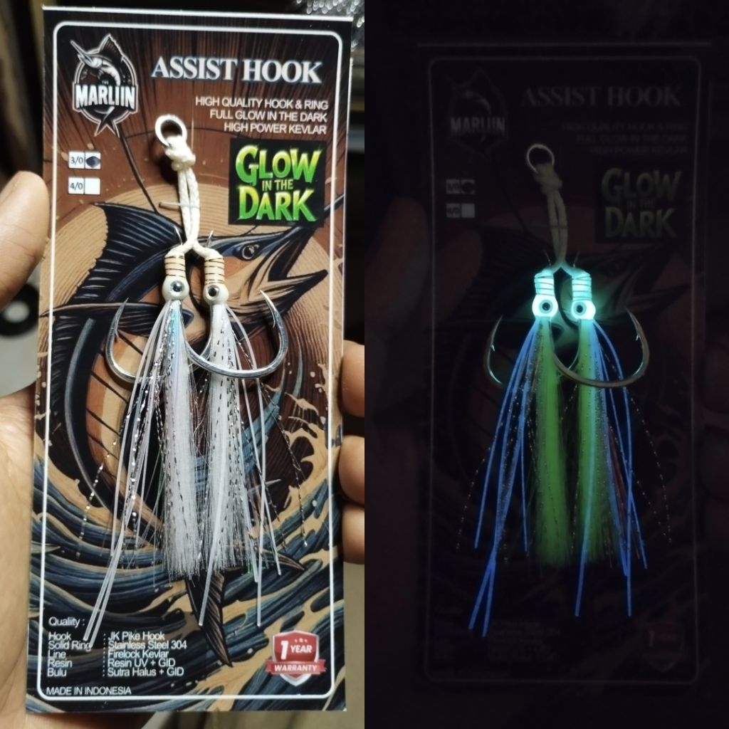 Assist Hook Premium 3/0 White Premium