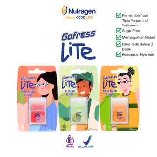 Gofress Lite Permen Tipis Penyegar Nafas (New Produk )