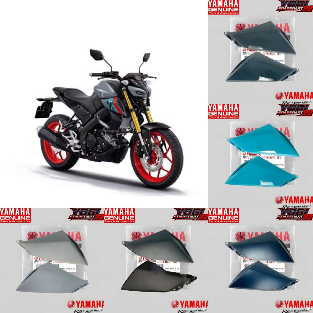 ตักถังปีกลมขวาซ้ายyamaha MT15Original B8D-F137X-00 B8D-F137W-00