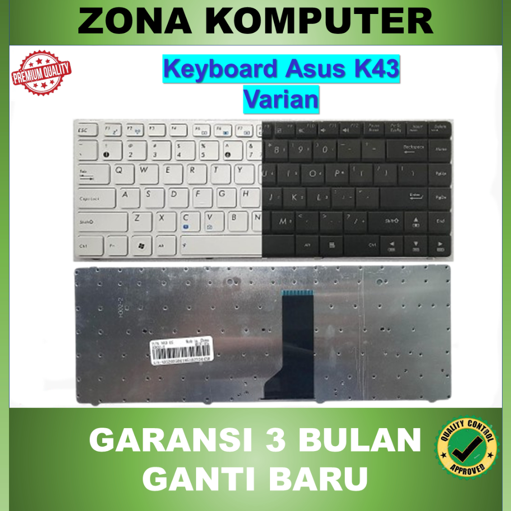 ASUS K43 K42 A43 A43E A43U A43SJ K43 K43SJ K43B A44H แป้นพิมพ์แล็ปท็อป