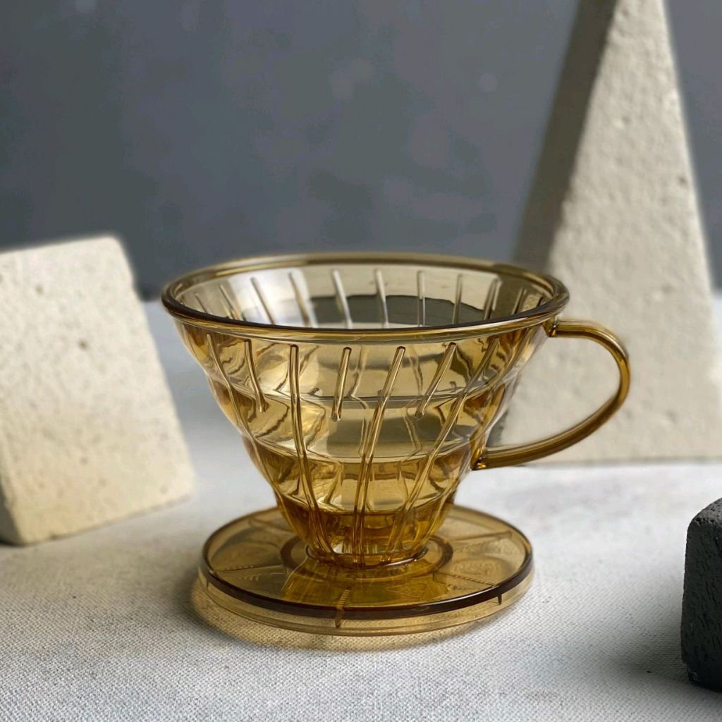 Dripper V60 พลาสติก 02 ทอง / V60 Dripper พลาสติก 02 ทอง OTC