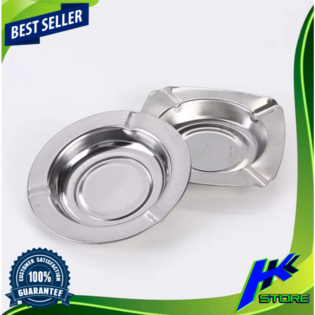 สแตนเลสซิการ์ ASHTRAY / ROUND ZINC ASHTRAY CIGARETTE ASHTRAY / CIGARETTE BOWL