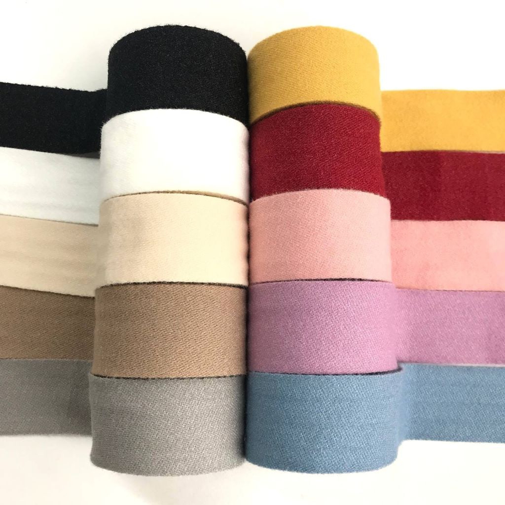 1 YARD - ผ้า FINE FUR RIBBON / RIBBON RIBBON / คลิปการ์ดที่สวยงาม / ริบบิ้นเกาหลี