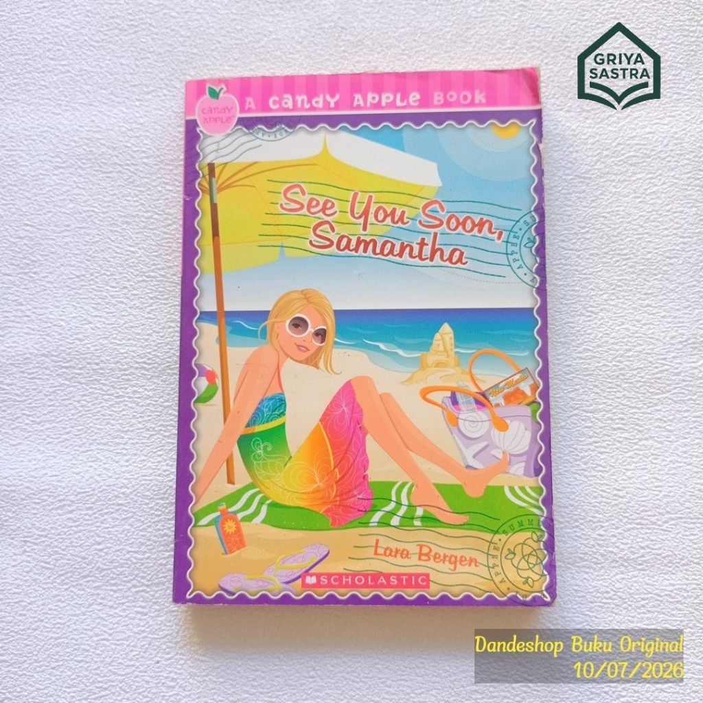 See You Soon, Samantha by Lara Bergen - A Candy Apple Book - นวนิยายภาษาอังกฤษมือสองก่อนรัก
