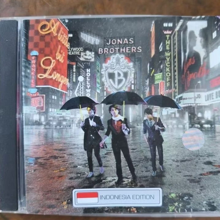 ต้นฉบับ JONAS BROTHERS ซีดีเพลงเลานจ์นิดหน่อย