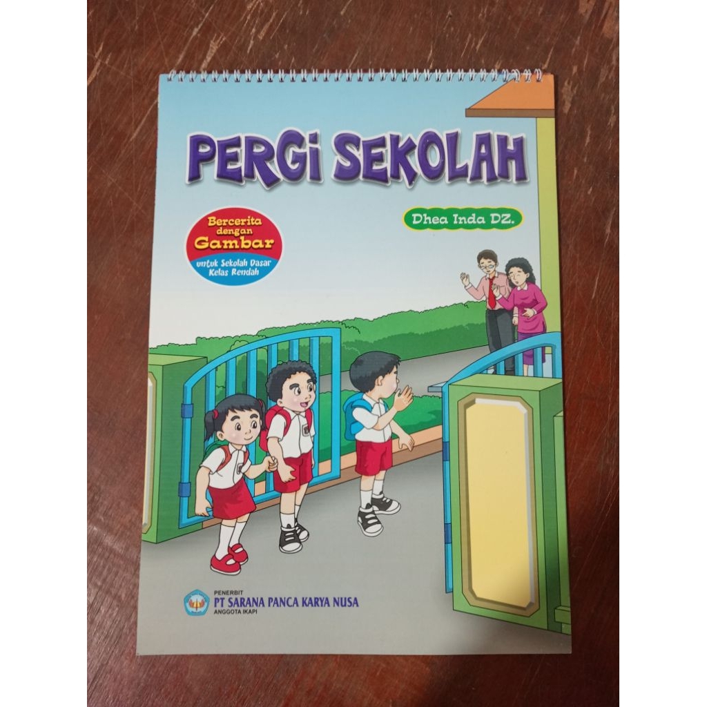 FLIP SHEET BOOK FOR ELEMENTARY SCHOOL GRADE (JOODUL GO TO SCHOOL)