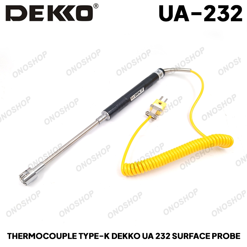 เทอร์โมคัปเปิ้ลหัววัดพื้นผิว Dekko UA 232