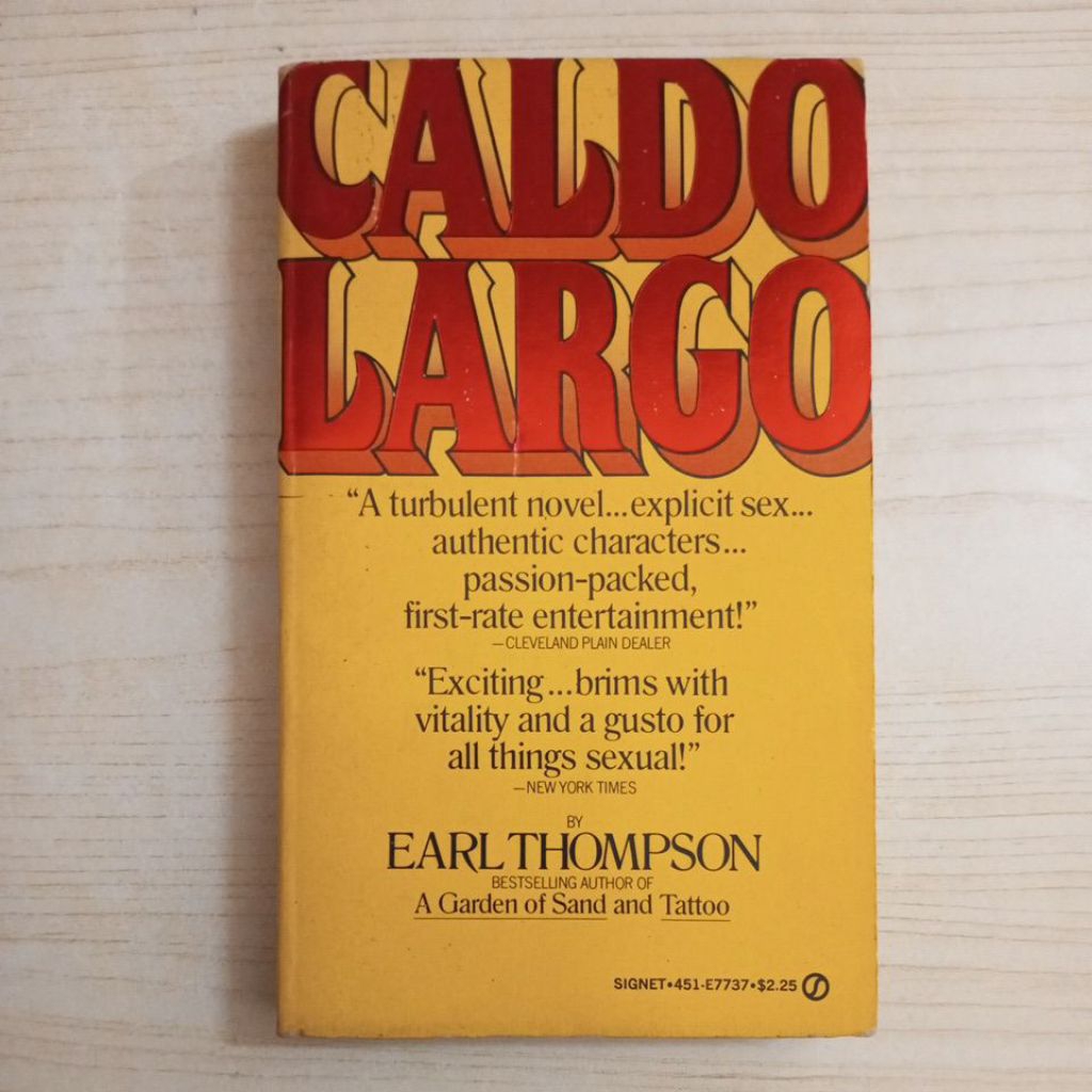 NOVEL CALDO LAGO โดย EARL THOMPSON