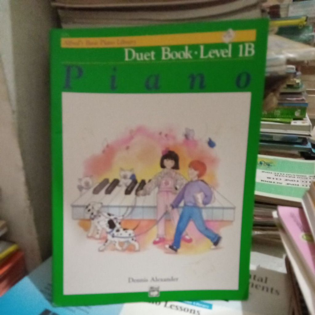 Piano Duet Book Level 1B Alfred Basic Piano