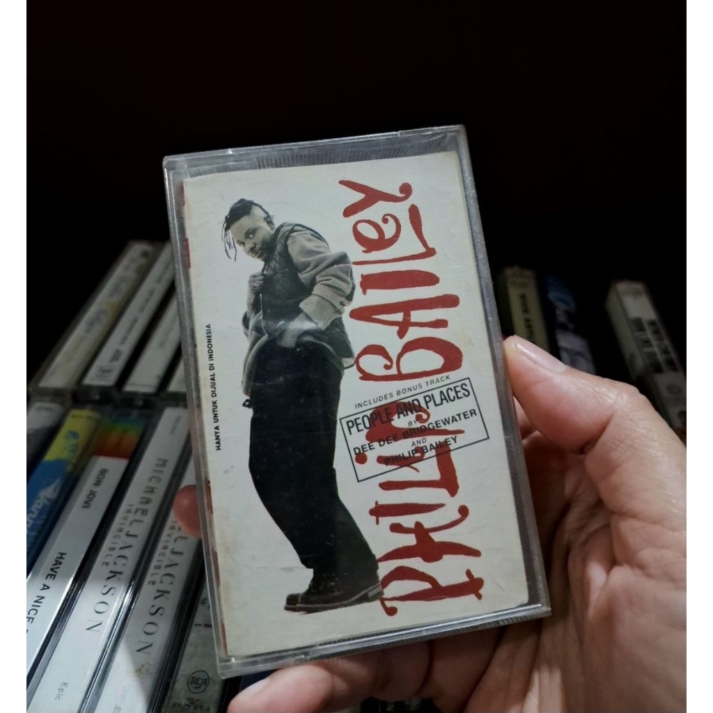 เทปคาสเซ็ท PHILIP BAILEY - Philip Bailey || ซีล SMOOTH อย่างดี