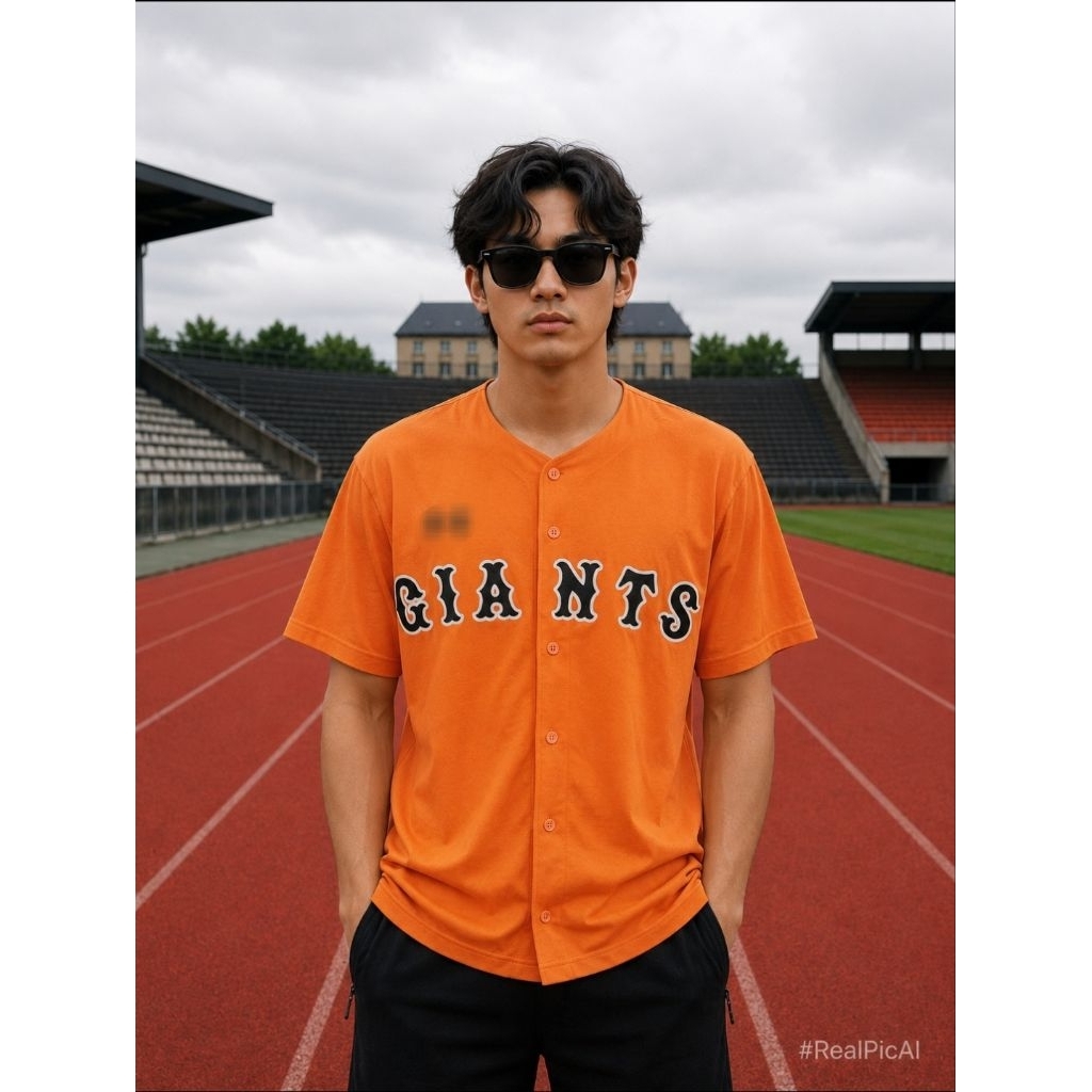 JPN club เสื้อเบสบอล by UND*R ARMO*R 0R1 ไซส์ M over fit L (P71 x L54)