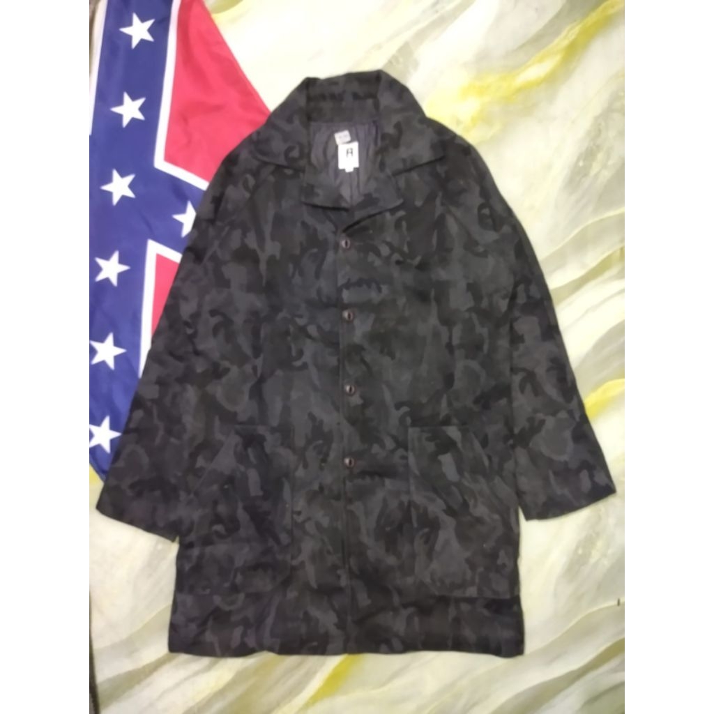 COAT WOOL CAMO JACKET