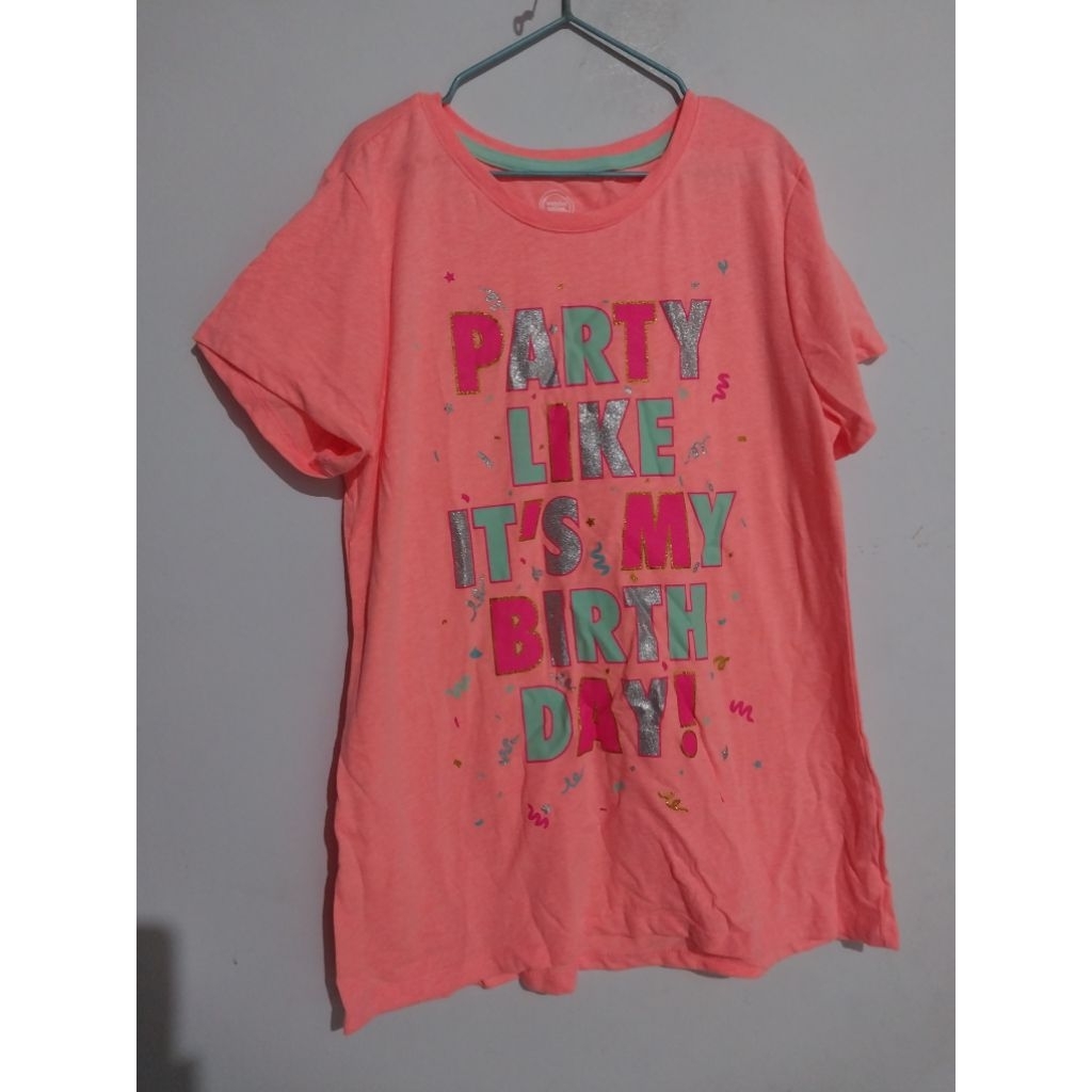 เสื้อยืด GIRLS "WONDER NATION" สําหรับอายุ 8-10 ปี (ใหม่)