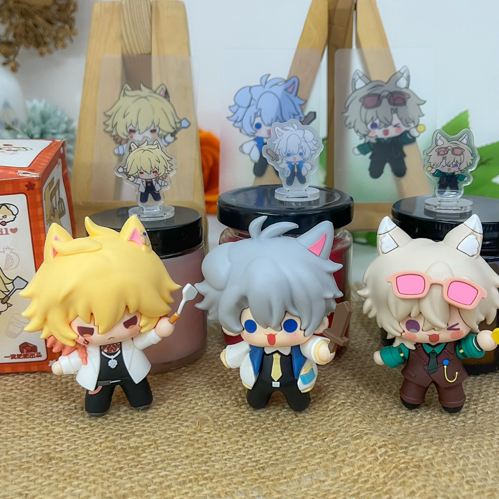 Fanmerch Painon Mini รูป HSR รางดาว Honkai ฟรี Standee Photocard Aventurine Mydei