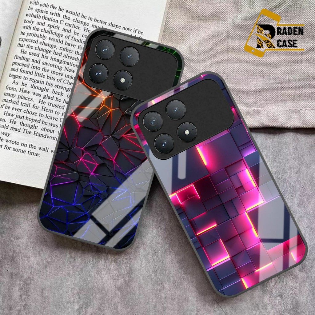 {F840} POCO F8 PRO Glass Softcase - POCO F8 PRO HP Casing - เคส POCO F8 PRO NEW CAMERA PROTECTOR