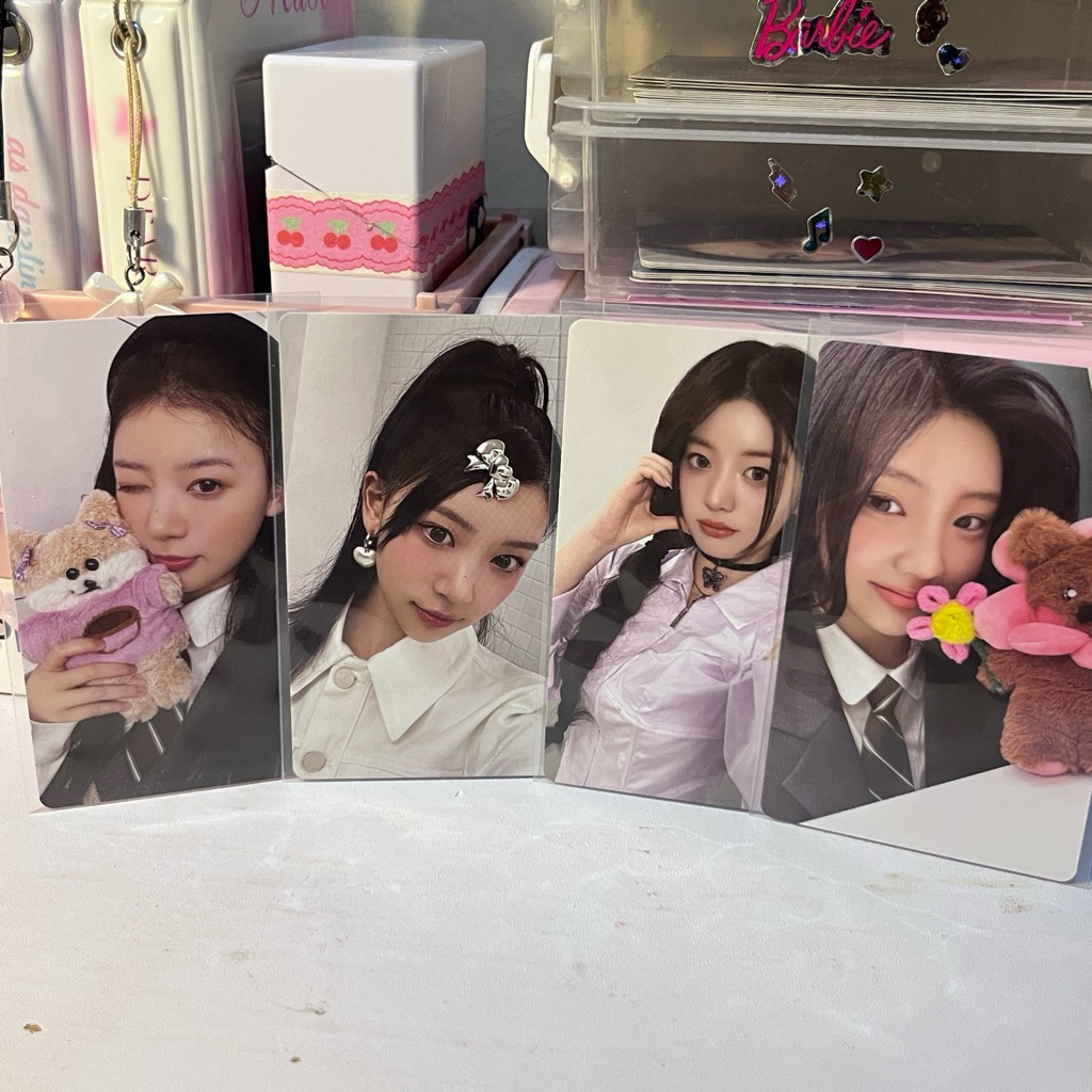Photocard girl group illit อย่างเป็นทางการ Minju Moka Wonoe
